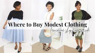 Where to Shop for Modest Clothing | modest fashion shopping guide!