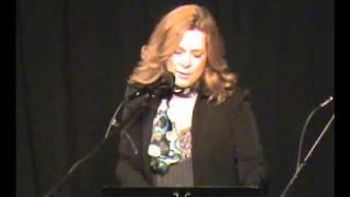 Kathy Lafon reads a quote from Danny Groah to Buddy Thomas.