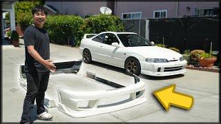 SUPER RARE 20 YEAR OLD BODY KIT FOR THE INTEGRA DC2