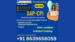 SAP CPI Training for Beginners | Complete SAP Cloud Platform Integration Guide