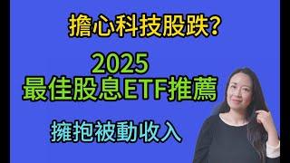 87擁抱被動收入，2025年四支最佳股息ETF推薦；對沖科技股高波動，高估值風險