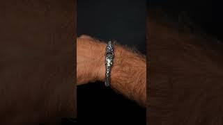 Silver Sophistication: Panther Head Black CZ Diamonds | OTTASILVER