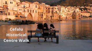 Sicily Cefalu walk to the Historical Centre June 15th 2021