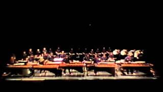 UNT Indoor Drumline 2011: Bartok's "Two Romanian Dances"