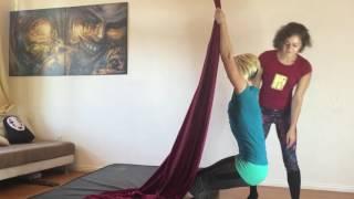 Aerial ABCs - L-sit Roll Up