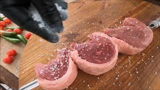 Picanha Preparation on a Skewer