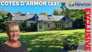 FRENCH PROPERTY FOR SALE - Longère with gite and 11 acres for sale in Brittany