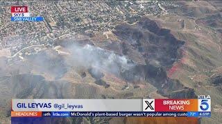 Sharp Fire prompts evacuations in Simi Valley - 5 p.m. Update