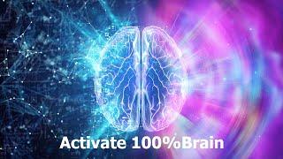 Activate 100% of Your Brain and Achieve Everything You Want | Brain Neuroplasticity | 432 hz