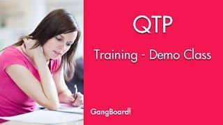 QTP Online Training | Demo Video | GangBoard