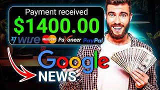 $1400 per day using google news