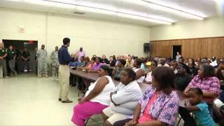 Gov. Bobby Jindal Visits Flooded Fields