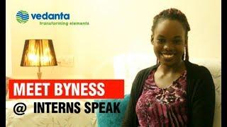 INTERN SPEAK: Byness Mukabe - Power Operations, Jharsuguda