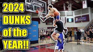 2024 BEST Dunks of the YEAR! AMAZING Slam Dunks!