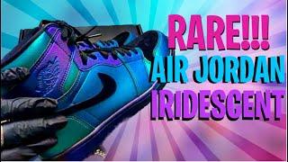 Unboxing & Review of RARE Air Jordan 1 High PE F&F “Iridescent”