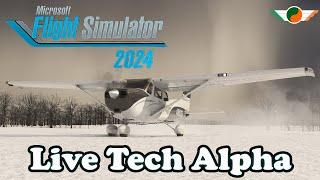 Microsoft Flight Simulator 2024 | Live Tech Alpha 