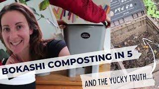 Bokashi Composting in less than 5 MINUTES