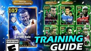 NEW BALE/ SHEVCHENKO/Baggio/Cole BEST training guide efootball ||efootball 2025