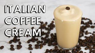 Italian Coffee Cream  | Frosty Coffee Cream | CREMA DI CAFFÈ