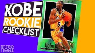 Kobe Bryant Rookie Cards Checklist | 16 Kobe Rookie Cards With Values & Pop Reports