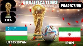 Uzbekistan vs Iran Live Stream 2026 FIFA World Cup Qualifiers Match Commentary Score & Highlights