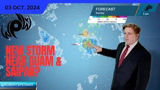 New storm near Guam and Saipan? Westpacwx First Look