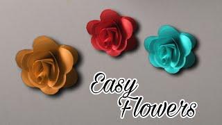 Easy Flower Making |Easy Handcrafting |Sister's Arts And Crafts