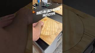 Built-in Lazy Susan Prototype | #shorts #cornhole #bags
