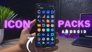 TOP MEJORES PAQUETES DE ICONOS ANDROID ( Icon Packs ) 2024