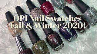 OPI Nail Swatches | Fall & Winter 2020 Picks - Cinova Nails