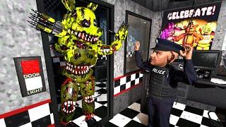 ОХРАННИКИ ПУГАЮТ АНИМАТРОНИКОВ FNAF COOP ► Garry's Mod