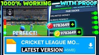 2024- CRICKET LEAGUE MOD APK (Unlimited Money Gams ) Latest Version|| How to download .