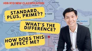 HDB BTO Classifications (Prime, Plus, Standard) What you need to know