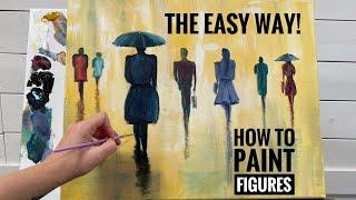 The EASIEST way to Paint FIGURES ~ Step By Step Tutorial