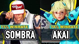 KOF XV ▰ SOMBRA (Terry/K'/Dolores) vs AKAI (Kula/Elisabeth/King)