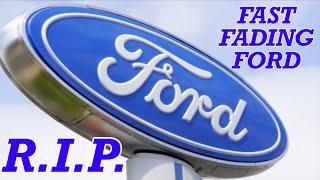 FORD MOTORS. Not the company I once loved. What’s happening?