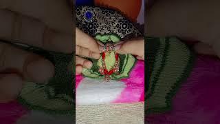 Radha Rani Sunday shringar |Green dress shringar #bakht #radhekishna #ytshorts #youtube