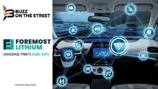 “Buzz on the Street” Show: Foremost Lithium Resource & Technology (NASDAQ: FMST) $10M Application