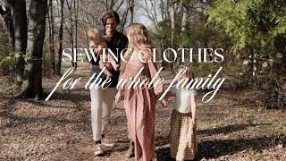 Sewing Fall Outfits for the Entire Family!