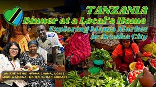  Arusha Food Tour | Local Market | Dinner with Ugali and Nyama Choma | Outpost Lodge | Tanzania