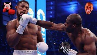 ANTHONY JOSHUA PUT ON BUTTON MOON BY DANIEL DUBOIS  #IBFpaperchampionshipfight