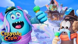 Magic Ice Cream Hut Adventure! @CrayolaCrewOfficial | Crayola Crew Fun & Creative Cartoons for Kids