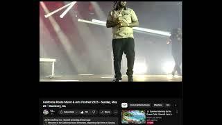 California Roots Music & Arts Festival 2025 LIVE RIGHT NOW PRESS PLAy for T-pain LOVE #tpain