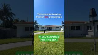 Customer Cursing At Lawn Care Guy! #lawncare #lawncarebusiness #karens #customerexperience