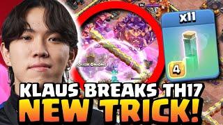 Klaus BREAKS TH17 with Royal Champion Boots TRICK (Clash of Clans)