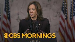 Vice President Harris returns to work after conceding election