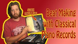 Making a Beat with Classical Piano Vinyl Records on Maschine