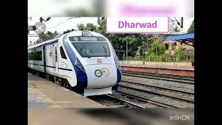 Dharwad to Bangalore vande bharat Express