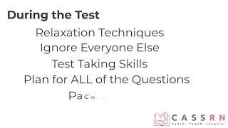 NCLEX test taking strategies