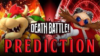 DEATH BATTLE Prediction: Bowser VS Eggman